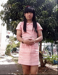 FN007 Iand#039;m a kathoey in Thailand patterned dress EP2